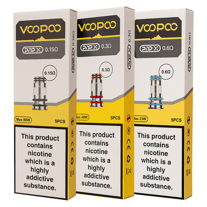 VooPoo PnP-X Replacement Coils - 5 Pack VooPoo PnP-X Replacement Coils - 5 Pack