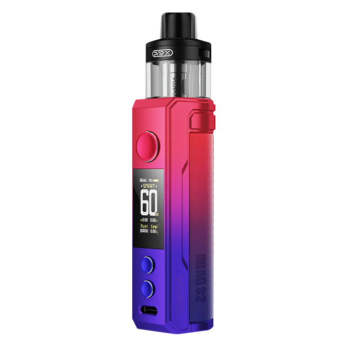 VooPoo Drag S2 Kit 2500mAh 60W | PnP X Coils | Just 29.99 VooPoo Drag S2 Kit 2500mAh 60W | PnP X Coils | Just 29.99