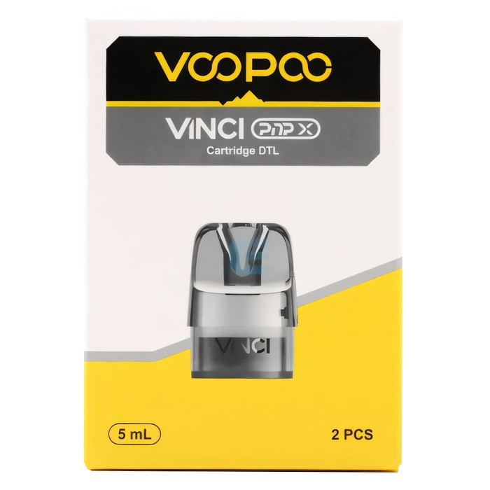 VooPoo Vinci PnP-X 5ml Cartridges 2 Pack - Sale 6.99 VooPoo Vinci PnP-X 5ml Cartridges 2 Pack - Sale 6.99