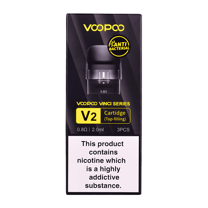 VooPoo Vinci V2 Replacement Pods 0.8 Ohm