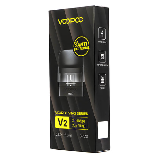 VooPoo Vinci V2 Replacement Pods - 3 Pack