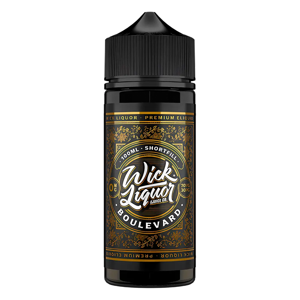 Wick Liquor 100ml Shortfill E-Liquid