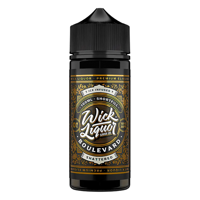 Wick Liquor Boulevard Shattered 100ml Vape Juice