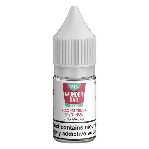 Wunderbar 6000 Blackcurrant Menthol Nic Salt