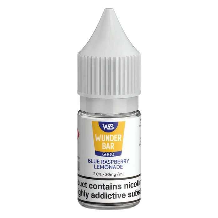 Wunderbar 6000 Blue Raspberry Lemonade Nic Salt