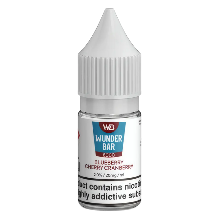 Wunderbar 6000 Blueberry Cherry Cranberry Nic Salt