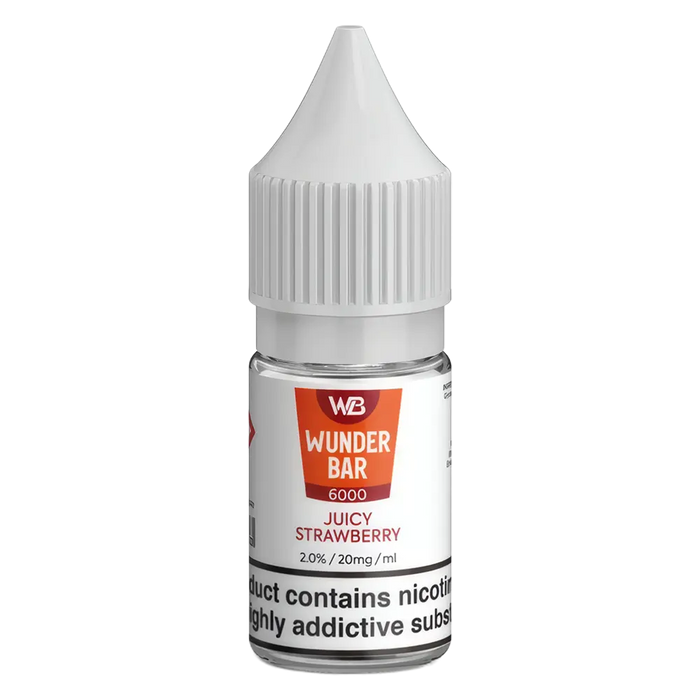Wunderbar 6000 Juicy Strawberry Nic Salt