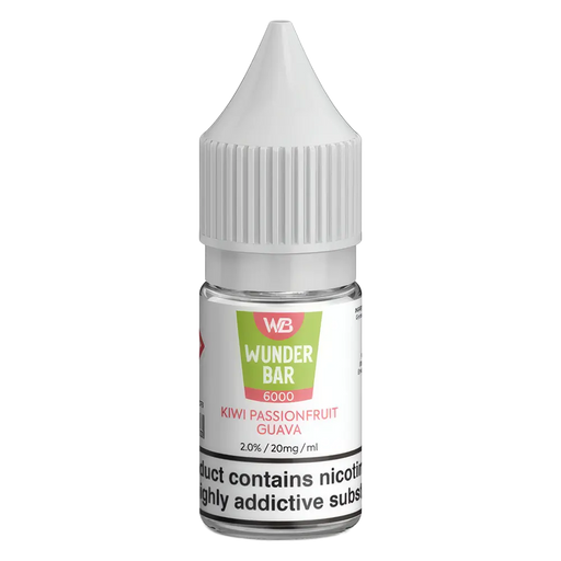 Wunderbar 6000 Kiwi Passionfruit Guava Nic Salt