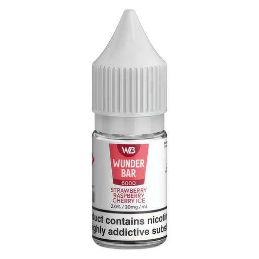 Wunderbar 6000 Strawberry Raspberry Cherry Ice Nic Salt