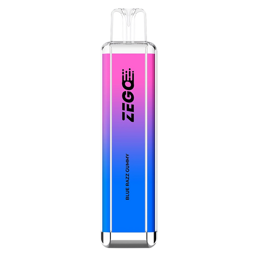 Zego ZE 4000 Blue Razz Gummy 0 Nicotine Disposable Vape