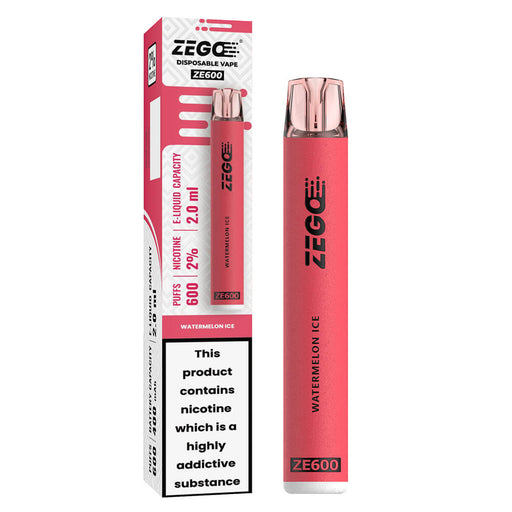 Zego 600 Watermelon Ice Disposable Vape Pens