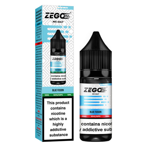 Zego Blue Fusion Nic Salt Vape Juice 10ml