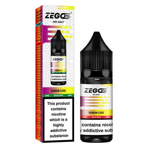 Zego Rainbow Cloud Nic Salt Vape Juice 10ml