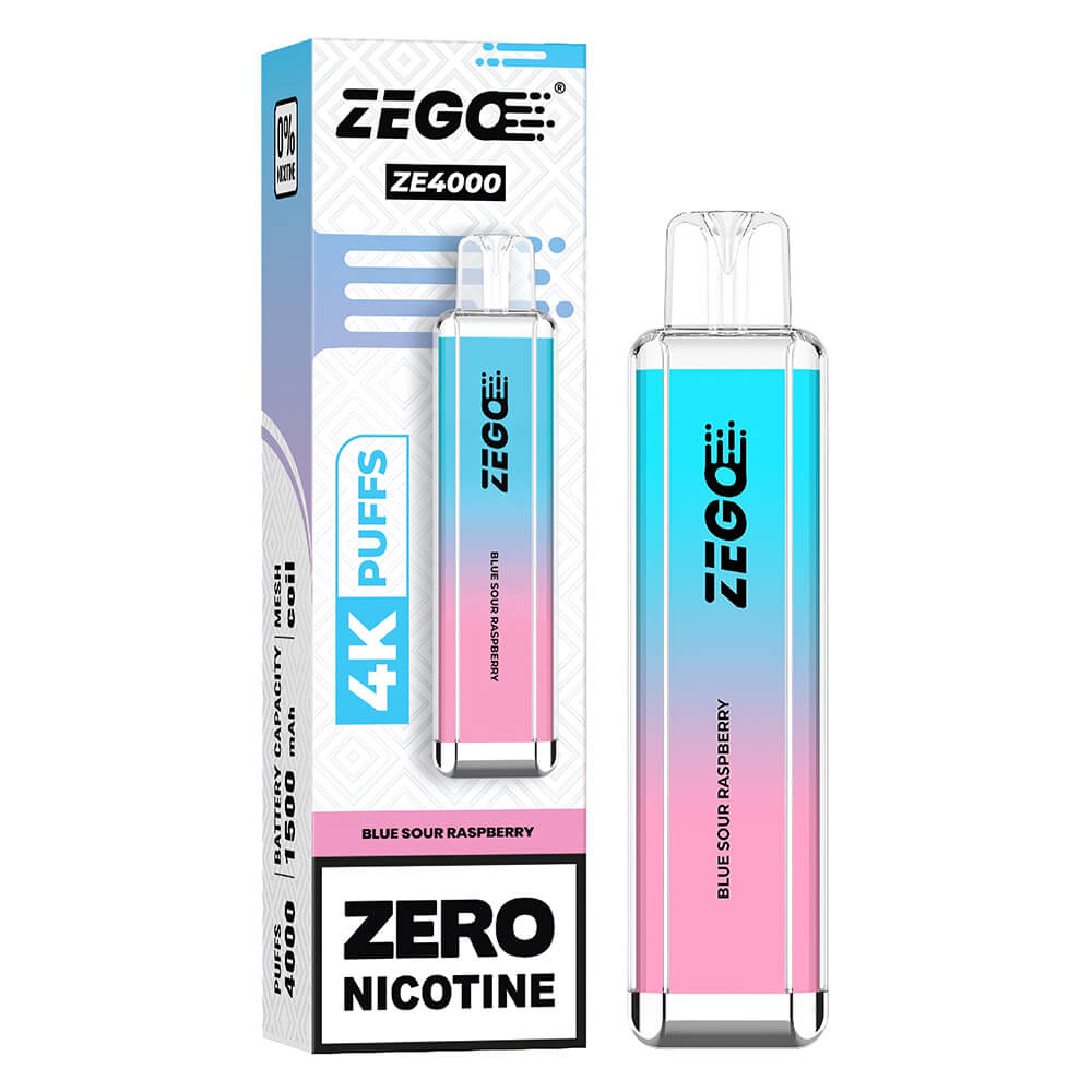 Zego ZE4000 Blue Sour Raspberry Disposable Device