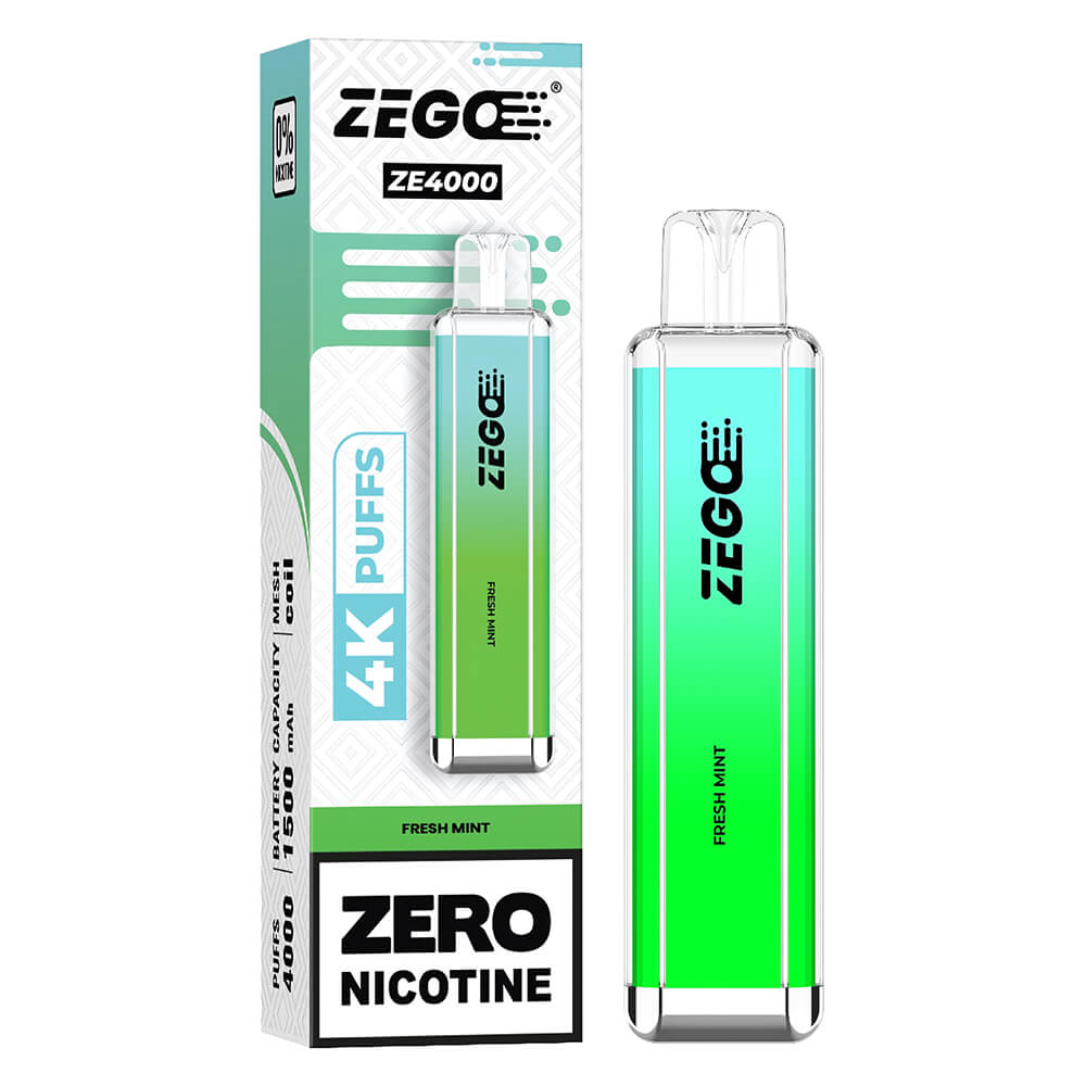 Zego 4000 Fresh Mint Disposable Device
