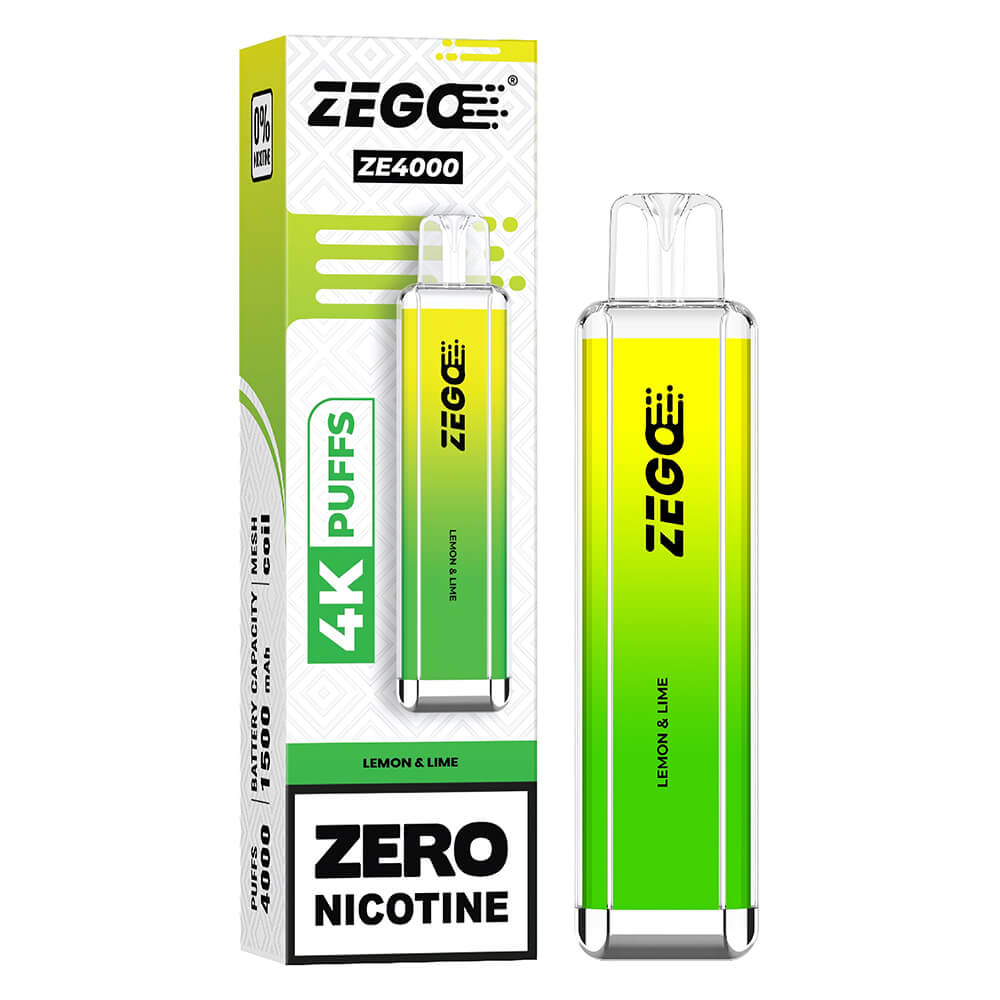 Zego 4000 Lemon & Lime Disposable Device