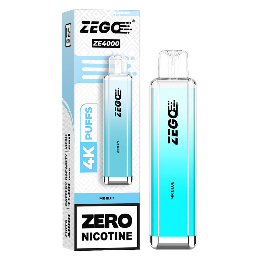 Zego ZE 4000 Mr Blue Disposable Vape Device