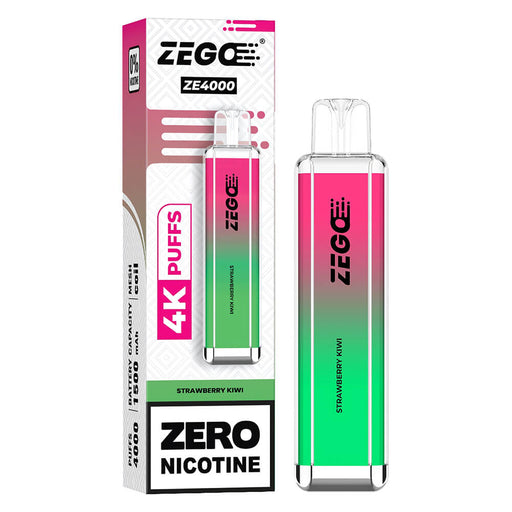 Zego ZE 4000 Strawberry Kiwi 0 Nicotine Disposable Vape