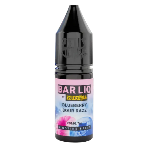 Zeus Juice Bar Liq Blueberry Sour Razz Nic Salt