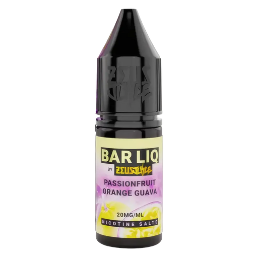 Zeus Juice Bar Liq Passion Fruit Orange Guava Nic Salt