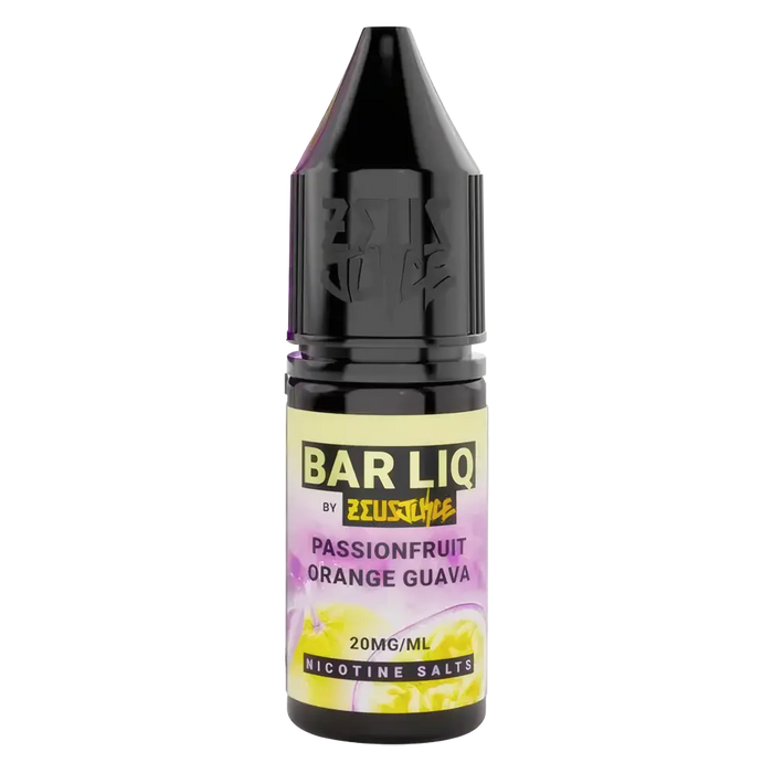 Zeus Juice Bar Liq Passion Fruit Orange Guava Nic Salt