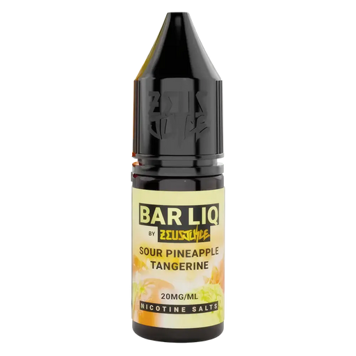 Zeus Juice Bar Liq Sour Pineapple Tangerine Nic Salt