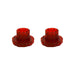 Cleito 120 Drip Tips Pack of 2 Red Snake Skin
