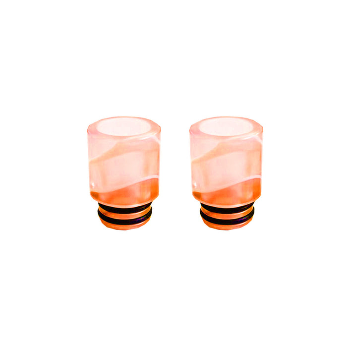 510 Drip Tips Pack of 2 Pink Orange