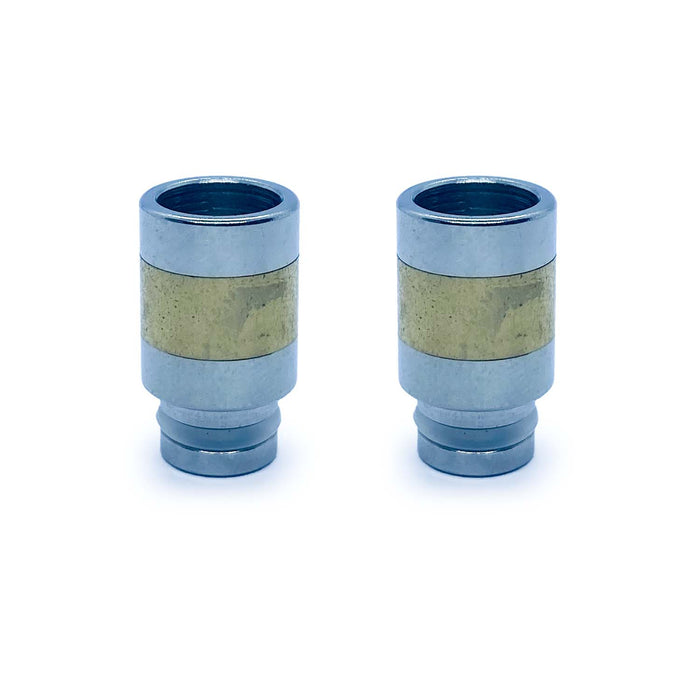 510 Drip Tips Pack of 2 Stainless Steel Brass