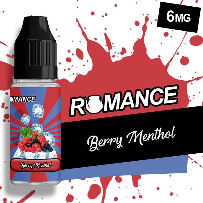 Romance Berry Menthol 10ml e-liquid 50/50 Vg/Pg
