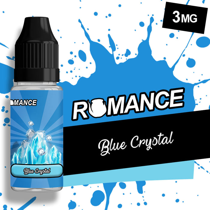 Romance Blue Crystal 10ml e-liquid 50/50 Vg/Pg