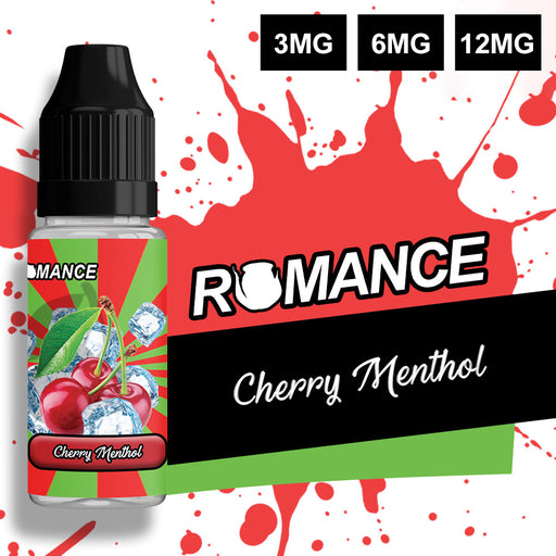 Romance Cherry Menthol 10ml e-liquid 50/50 Vg/Pg