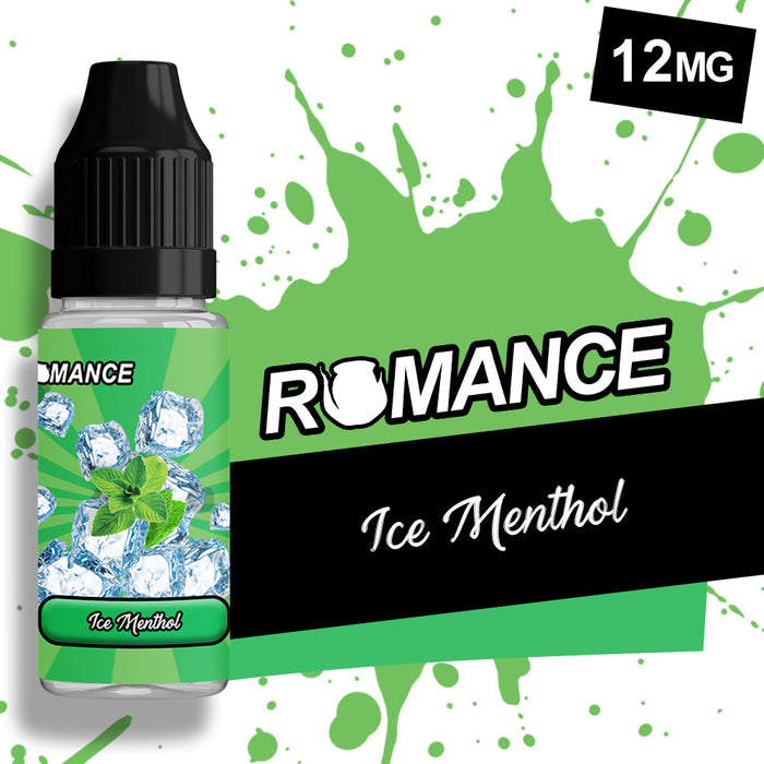 Romance Ice Menthol 50/50 Vape Juice - ONLY 10 for 16 Romance Ice Menthol 50/50 Vape Juice - ONLY 10 for 16