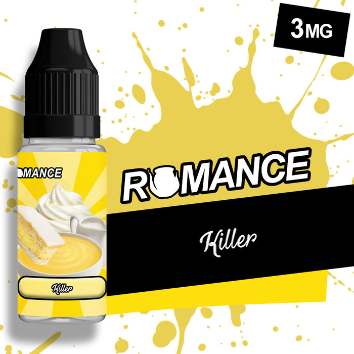 Romance Killer Custard 10ml e-liquid 50/50 Vg/Pg