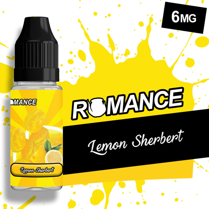 lemon sherbet vape juice Romance Lemon Sherbet 50/50 Vape Juice 10ml