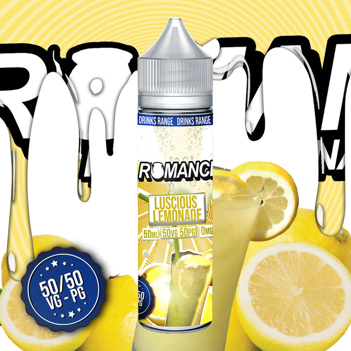 Romance Luscious Lemonade 50ml Shortfill e-liquid 50/50 Vg/Pg