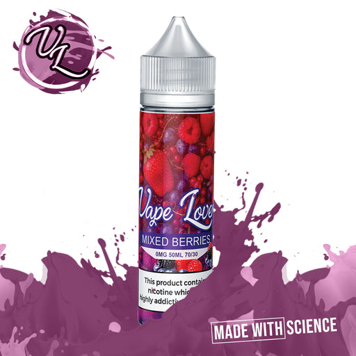 Vape Lovers Mixed Berries e-liquid - Mixed Berry vape juice 