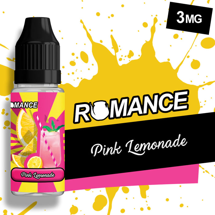 Romance Pink Lemonade 10ml e-liquid 50/50 Vg/Pg