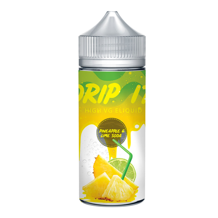 Drip it Pineapple Lime Soda 100ml shortfill e-Liquid 70/30 Vg/Pg