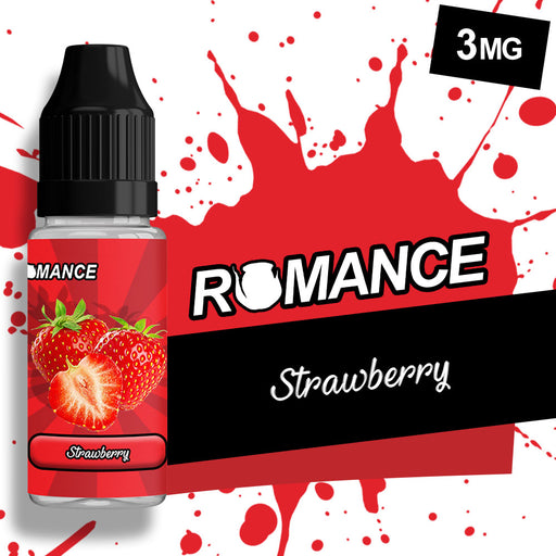 Romance Strawberry 10ml e-liquid 50/50 Vg/Pg