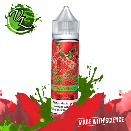 Strawberry 50ml e-liquid by Vape Lovers - 70/30 vape juice 100ml