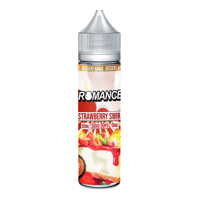 Romance Strawberry Swirl 50ml Shortfill e-liquid 50/50 Vg/Pg