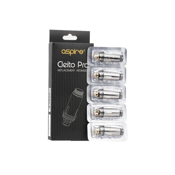 Aspire Cleito Pro Replacement Atomizer 0.5 ohm (60-80w) 5 Pcs