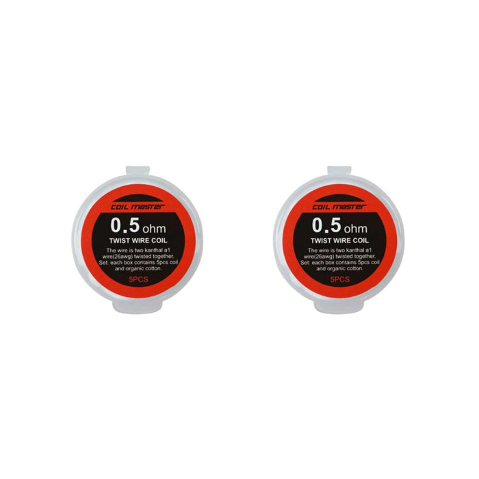 Coil Master Coils & Wires Collection - Pack of 2 - WizVape | 3 for 20 100ml Shortfill Offer