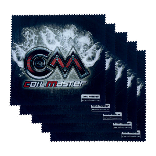 Coil Master Cleaning Cloth - Vape Polishing Cloth Pack of 5