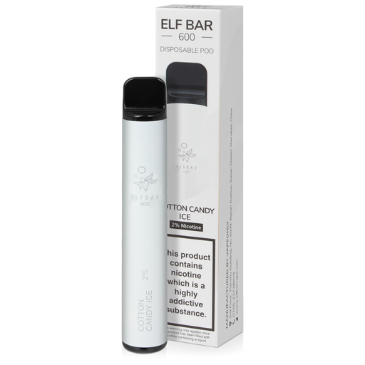 Elf Bar 600 Cotton Candy Ice Disposable Vape