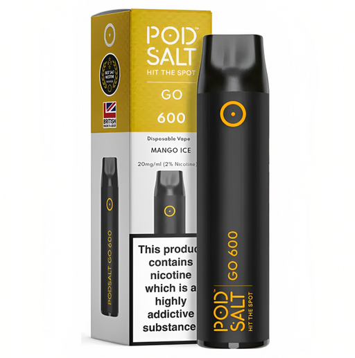 Pod Salt GO 600 Mango Ice Disposable Vape