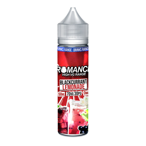 Blackcurrant Lemonade 50ml Shortfill e-liquid by Romance