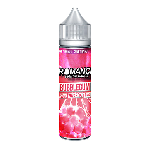 Romance Bubblegum 50ml Shortfill e-liquid 70/30 Vg/Pg
