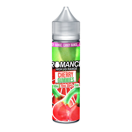 Romance Cherry Gummies 50ml Shortfill e-liquid 70/30 Vg/Pg